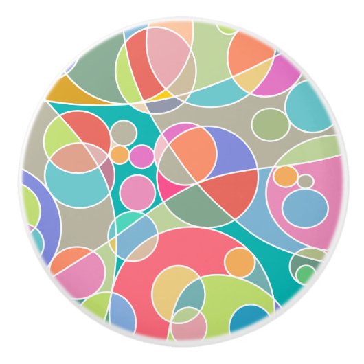 Bubbles Keramische Knop (Voorkant)