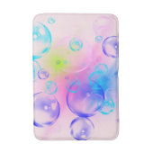 BUBBLES - kleurrijk Abstract Afbeelding van fracta Badmat (Voorkant Verticaal)