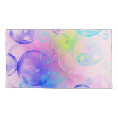 BUBBLES - kleurrijk Abstract Afbeelding van fracta Kussensloop (Achterkant)