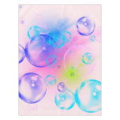 BUBBLES - kleurrijk Abstract Afbeelding van fracta Tafelkleed (Voorkant)