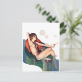 Bubbles met een klassieke pop-up briefkaart (Staand voorkant)