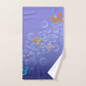 Bubbles n Butterflies Bad Handdoek (Handdoek)