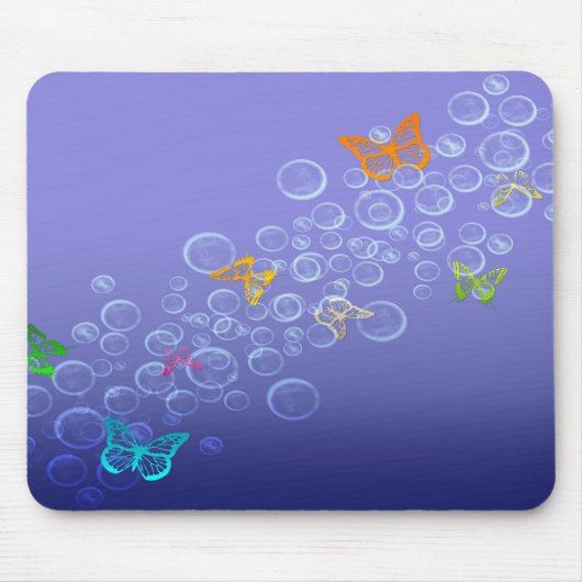 Bubbles n Butterflies Muismat (Voorkant)