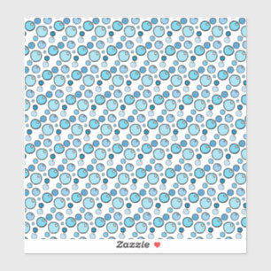 Bubbles op maat gesneden vinyl Stickers