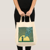 Bubbles Organic Canvas tas (Voorkant (product))