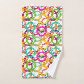 Bubbles, overal bubbels bad handdoek (Handdoek)