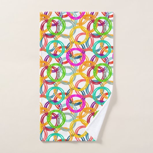 Bubbles, overal bubbels bad handdoek (Handdoek)