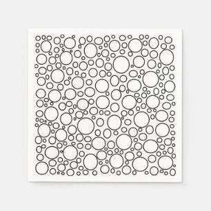 Bubbles Paper Napkins Servet
