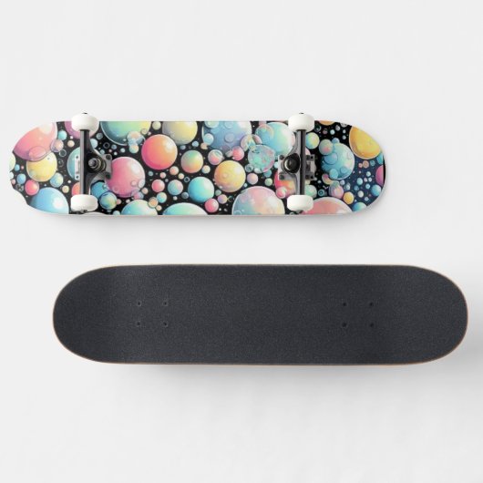 Bubbles Pop Art Skateboard (Horizontaal)