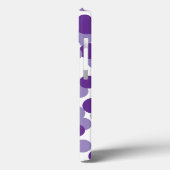 Bubbles pourpres Confetti coque ipad (Verso / Gauche)