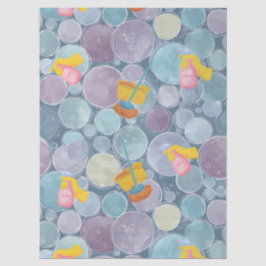 Bubbles reinigen tissuepapier