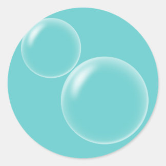 Bubbles Ronde Sticker