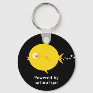 Bubbles the BlowFish_Powered by natural gas Sleutelhanger