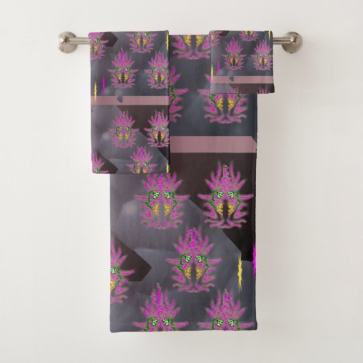 Bubbles Towel Set (En situation)