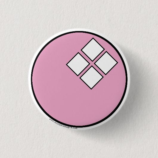 BubbleTech-bellenspeld Ronde Button 3,2 Cm (Voorkant)