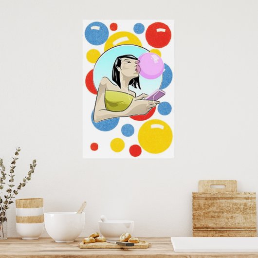 Bubblicious - affiche (Cuisine)