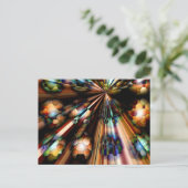 Bubblin' Planets Rock..... Briefkaart (Staand voorkant)