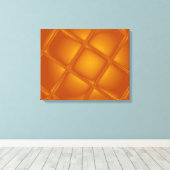 Bubbling Amber verpakt Canvas (Insitu (Houten vloer))