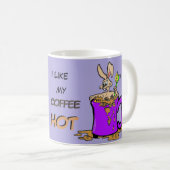 Bubbling Bunny Café Lover Cust. Café Mug (Devant droit)