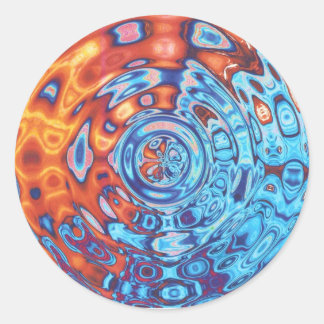 Bubbling Fire Eyes - autocollant