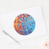 Bubbling Fire Eyes - autocollant (Enveloppe)