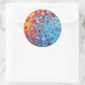 Bubbling Fire Eyes - autocollant (Sac)