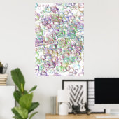 BUBBLING FUN POSTER (Thuiskantoor)