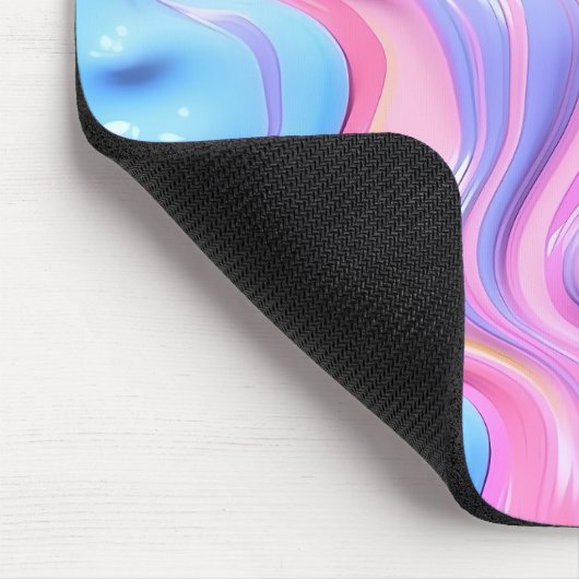 Bubbling Plastic Abstract Muismat (Hoek)