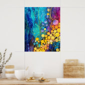 Bubbling Spectrum Poster (Keuken)