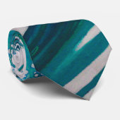 Bubbling Surf Surfer Ocean Wave stropdas door Juul (Opgerold)