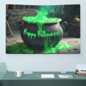 Bubbling Witch's Cauldron Halloween Spandoek (Beurs)