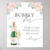 Bubbly Bar Bruidsmode Poster (Voorkant)