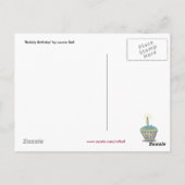 "Bubbly Birthday" postcard Briefkaart (Achterkant)