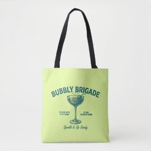 Bubbly Brigade Sparkle & Sip Genootschap Draagtas