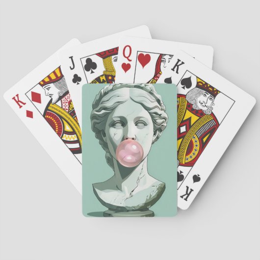 Bubbly Bubbly Gum Bust Pokerkaarten (Achterkant)