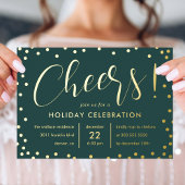 Bubbly Cheer Foil Fête Invitation