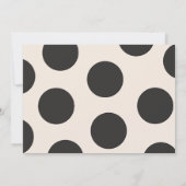 Bubbly Faire-part de graduation tendance (Dos)