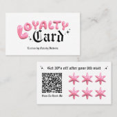 Bubbly Loyalty-Visitekaartje Visitekaartje (Voorkant / Achterkant)