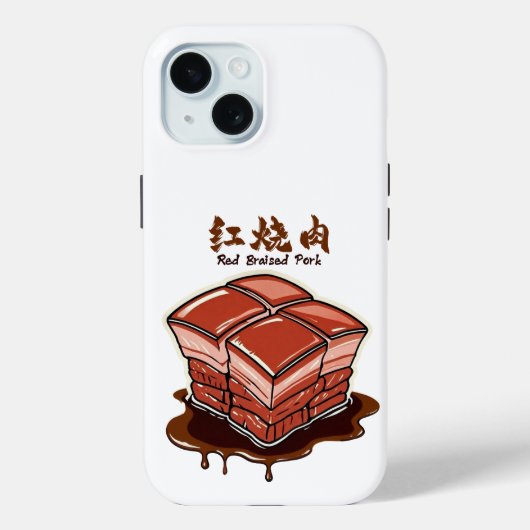 ​BubblyCuddle rood gestoofd varkensvlees Case-Mate iPhone Case (Achterkant)