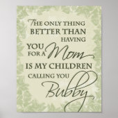 Bubby Poster (Voorkant)