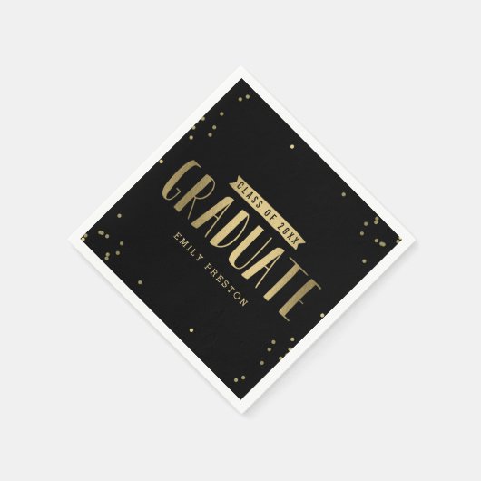 Bubel Chic Graduation Party Napkins Servet (Hoek)