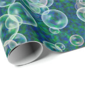 Bubels in het water cadeaupapier (Rol Hoek)
