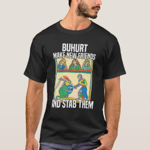 Bubezet Fanatics Renaissance van Lange Zwaard Sche T-shirt
