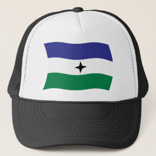 Bubi-nationalistische vlaghoed trucker pet