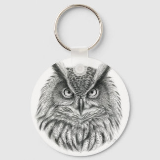 Bubo bubo owl sleutelhanger