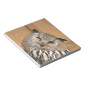 Bubo bubo sibiricus notitieblok (Schuin)
