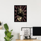 Bubo-Bubo & The Royal ALIVENESS Poster (Thuiskantoor)