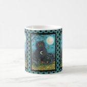 BUBO EN PYEWACKET BLACK CAT HALLOEEN MOK Stippen (Center)