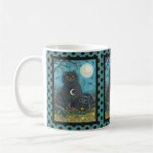 BUBO EN PYEWACKET BLACK CAT HALLOEEN MOK Stippen (Links)