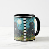 BUBO ET PYEWACKET, CHAT NOIR HALLOWEEN COMBO MUG (Devant droit)